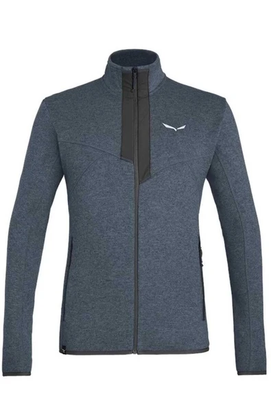 Salewa Rocca 2 PL Erkek Sweatshirt Siyah Melanj