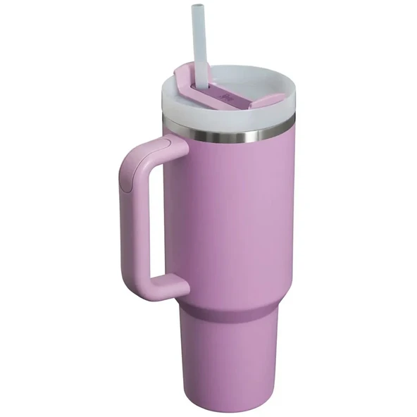 Stanley Quencher Pipetli Termos Bardak 1.18 Lt  - Lila - 2