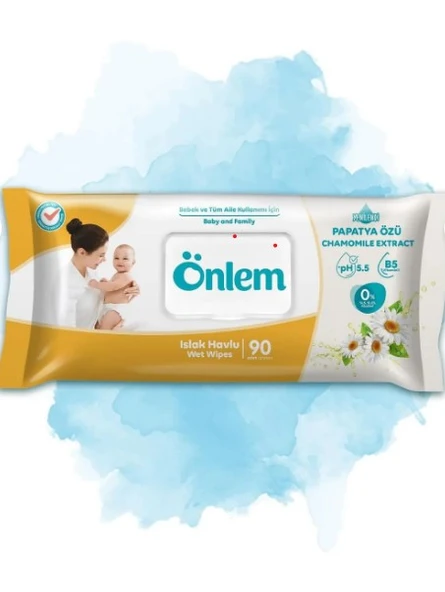 Önlem Papatya Özlü Islak Havlu Mendil 90x3 270 Yaprak ürün görseli