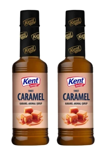 Kentcafe Boringer Karamelli Kahve Şurubu 355 Ml 2'li set