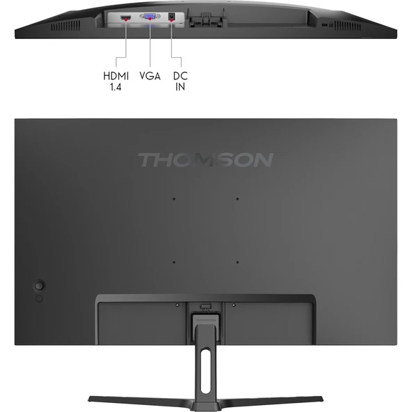 THOMSON Key Business 24" 0,5 Ms Fhd 100Hz Adaptive-Sync 1920 x 1080 Monitör - 3