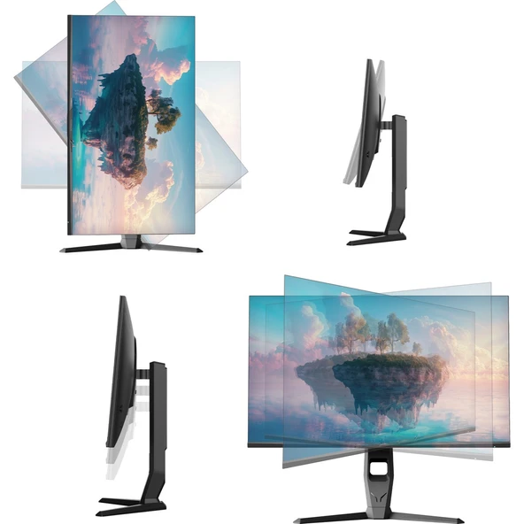THOMSON Gaming Monitör 27" 0,1 Ms Qhd 180 Hz Adaptive 2560 x 1440 Monitör - 5