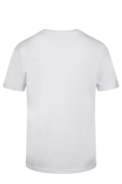 2AS Winson Erkek Viloft Sıfır Yaka Beyaz Tişört 2ASWINMFBSS24 - 2