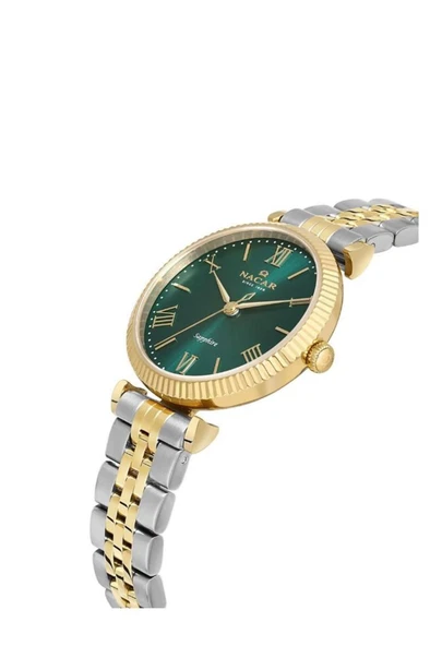 Nacar Nc34-39b553-cnm Çok Renkli Kadın Kol Saati - Resim 4