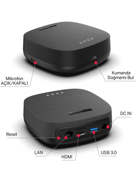 THOMSON Streaming Box 270 Plus 4K Uhd, Dolby Vision, Dolby Atmos, Hdr 10+, 3gb Ram 32 GB Rom Google Tv - 2