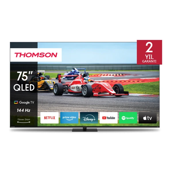 75QG7C14 75" 190 Ekran Uydu Alıcılı 4K Ultra HD Google 144 Hz QLED Pro TV
