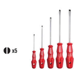 Ceta Form 5 Parça Torex Tornavida Takımı-Düz-4000M/5St3 - 4000M/5ST3 - Resim 3
