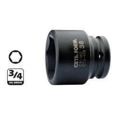 Ceta Form 3/4” 6 Köşe Havalı Lokma Anahtar-55 mm - C72-H55 - Resim 2