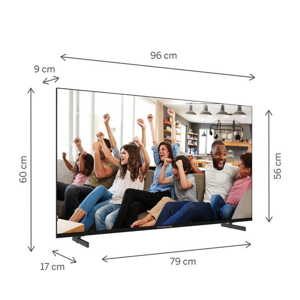 THOMSON 65UG4S14 65" 164 Ekran Uydu Alıcılı 4K Ultra HD Google LED TV - 2