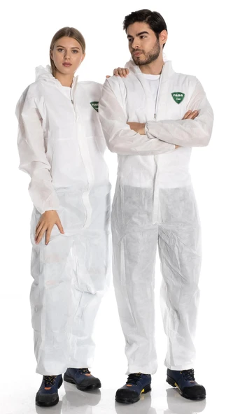 Faba T-500 - 2XL Sms Tulum  50 Gr/m2 Beyaz - 4