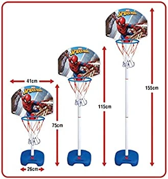Dede Oyuncak Spiderman Büyük Ayaklı Basketbol Set 03404 - 2