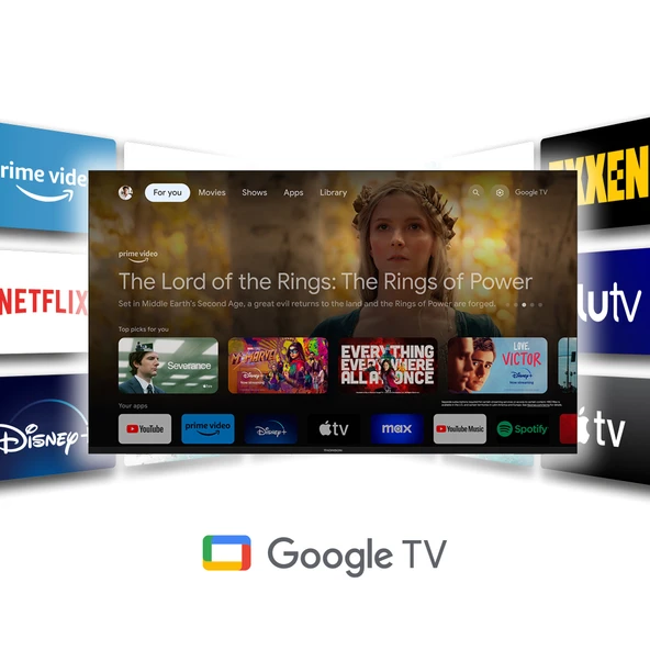 75QG7C14 75" 190 Ekran Uydu Alıcılı 4K Ultra HD Google 144 Hz QLED Pro TV - 6