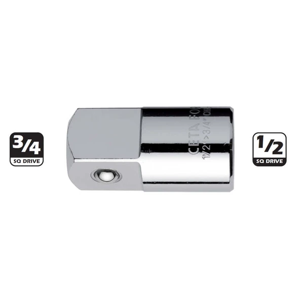 Ceta Form 1/2’’ Lokma Adaptörü-D:1/2”-E:3/4” - C21-92 ürün görseli