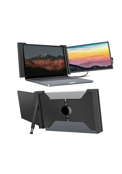 Ultrax 15.6" Tekli Taşınabilir Monitör Çoklu Ekran Fhd Notebook Monitör