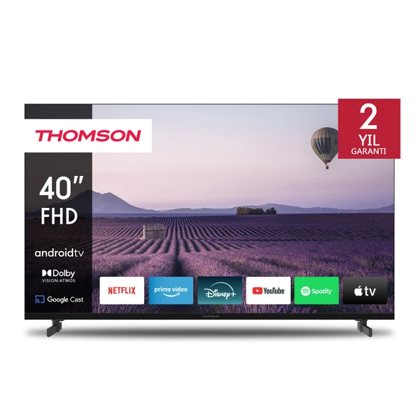 THOMSON 40FA2S13 40" 101 Ekran Uydu Alıcılı  Full HD Dolby Audio Android LED TV