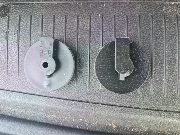 fatih Opel Astra K Knob bagaj kapağı döner düğmesi - 2