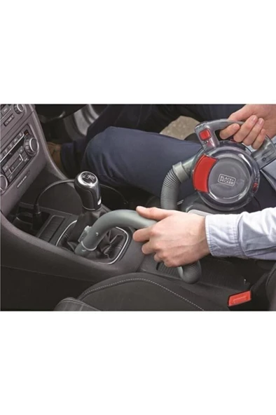 Black+Decker PD1200AV 12 V Şarjlı Araç Süpürgesi