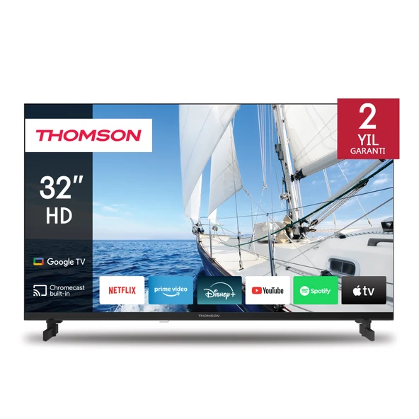 THOMSON 32HG2S14 32" 82 Ekran Uydu Alıcılı HD Dolby Audio Google LED TV