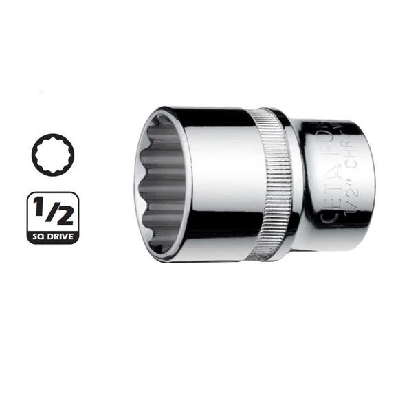Ceta Form 1/2” 12 Köşe (Yıldız) Lokma Anahtar 11 mm - C22-B11