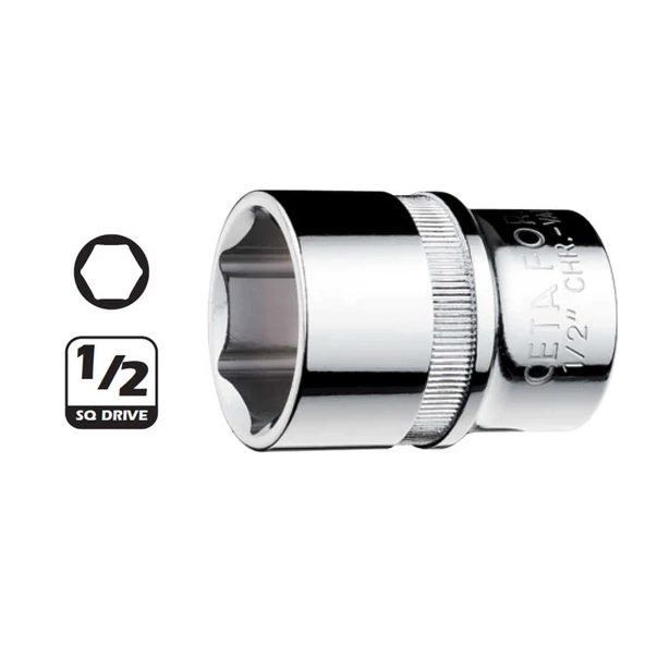 Ceta Form 1/2” 6 Köşe Lokma Anahtar 27 mm - C22-H27