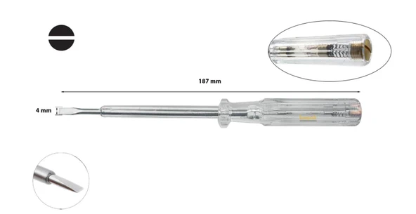 Ceta Form Kontrol Kalemi (Büyük) 187 mm - 6106EX - 2
