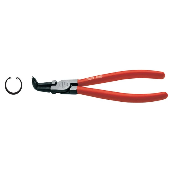 Ceta Form İç Segma Pense (Eğri Uçlu-Yaysız) 180mm - E68-44-0180 ürün görseli