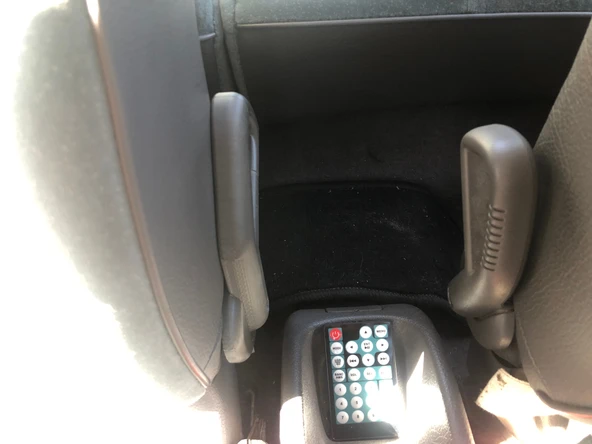 print studıo Peugeot 206 koltuk kaldırma serbest bırakma kolu - Resim 4