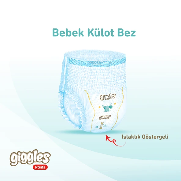 Giggles Pants Külotlu Bebek Bezi 5 Numara Junior 24 Adet - 4