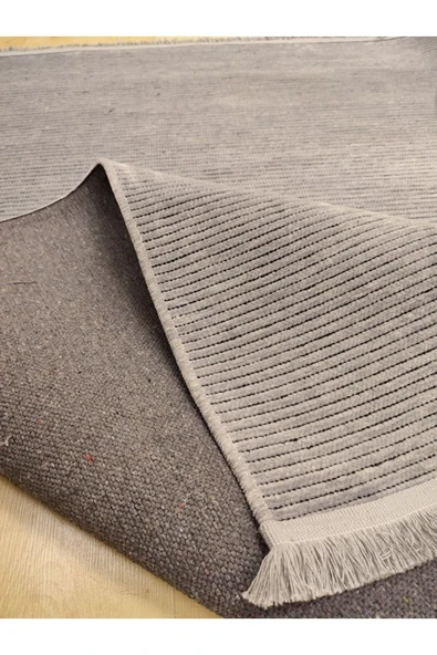 Makroser Sultan 31 Gri Viskon Dokulu Kilim 120x180 Cm - Resim 6