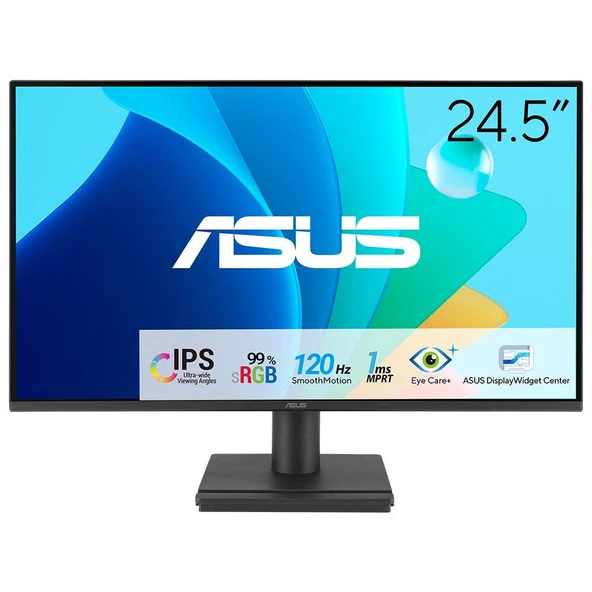 Asus 24.5" 1ms 120Hz Hdmi Vesa Adaptive-Sync Eye Care IPS VA259HGA Monitör