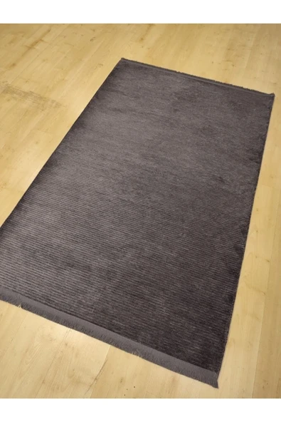 Makroser Sultan 33 Antrasit Viskon Dokulu Kilim