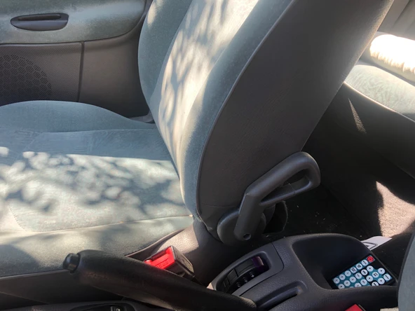 print studıo Peugeot 206 koltuk kaldırma serbest bırakma kolu ürün görseli