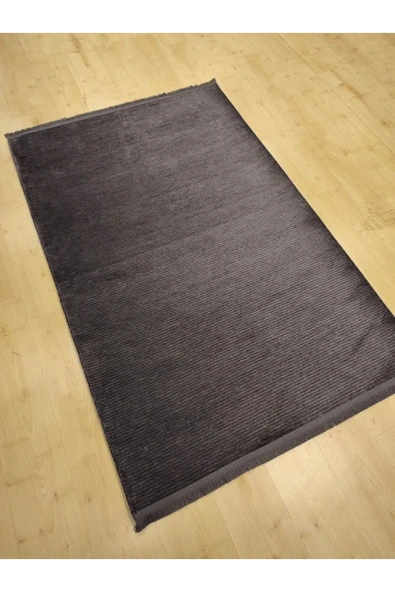 Makroser Sultan 33 Antrasit Viskon Dokulu Kilim - 4