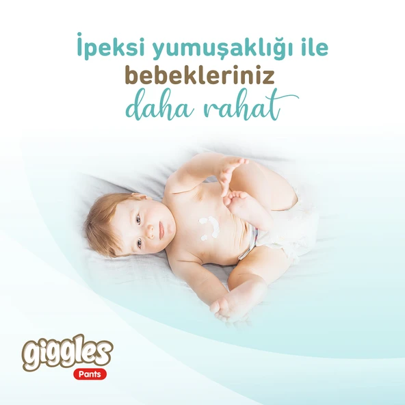 Giggles Pants Külotlu Bebek Bezi 3 Numara Midi 170 Adet - 7
