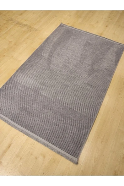 Makroser Sultan 31 Gri Viskon Dokulu Kilim 120x180 Cm - Resim 3