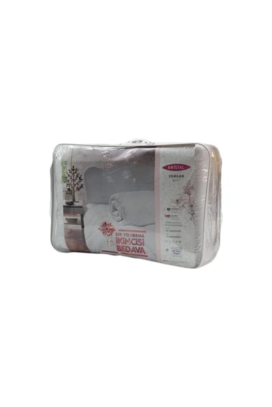 Kristal Çift Kişilik 2 Li Mikrofiber Yorgan - Resim 3