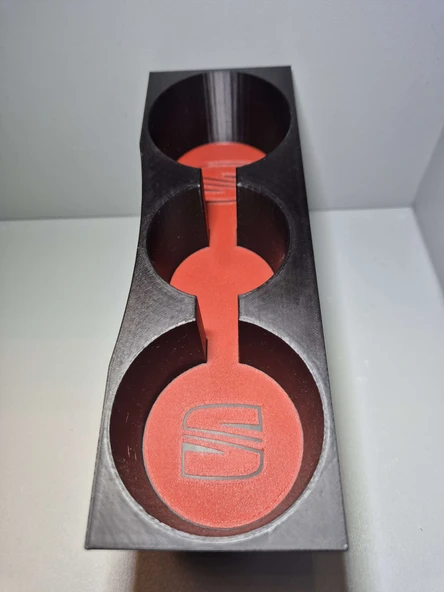 print studıo Seat Leon 1m1 bardak tutucu