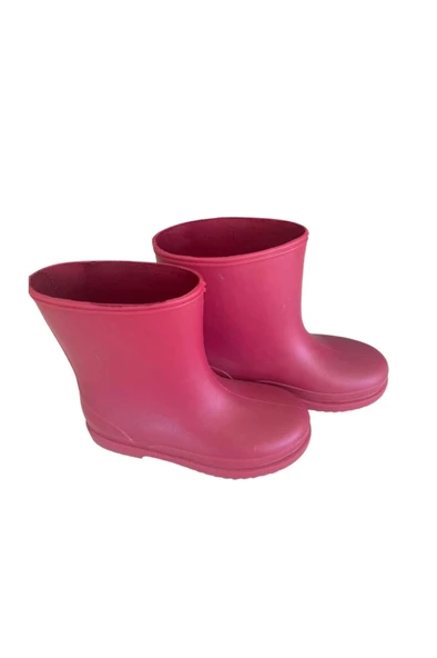 Bahçe ve Yağmur Renkli Çocuk Çizmesi 26-35 Pembe - 2