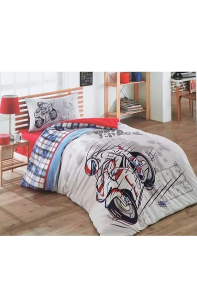 Kristal Ranforce Tek Kişilik Nevresim Takımı Storm ürün görseli