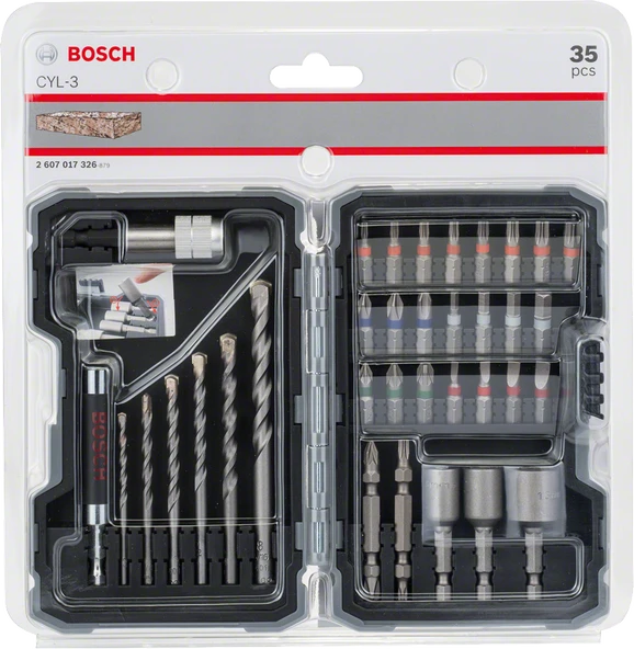 Bosch Profesyonel 35 Parça Beton için Delme ve Vidalama Seti - 2607017326 - 2