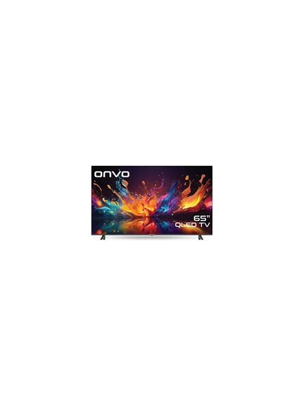 Onvo 65OVF9001UQ 4K Ultra HD 65'' 165 Ekran Uydu Alıcılı Google Smart QLED TV