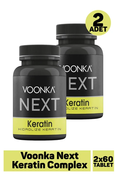 Voonka Next Keratin Complex 60 Tablet 2 Adet ürün görseli 1