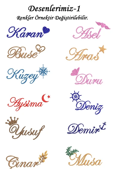 gros shop Yeni Doğan Müslin 3'li Kimono Bağcıklı Tulum %100 Pamuk Organik (Kişiye Özgü İsimli Nakış Desenli) - 5