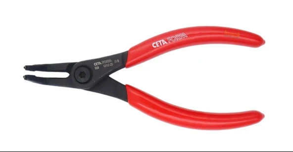 Ceta Form İç Segman Pense(Yaysız Eğri) 140 mm - E68-44-0140 ürün görseli