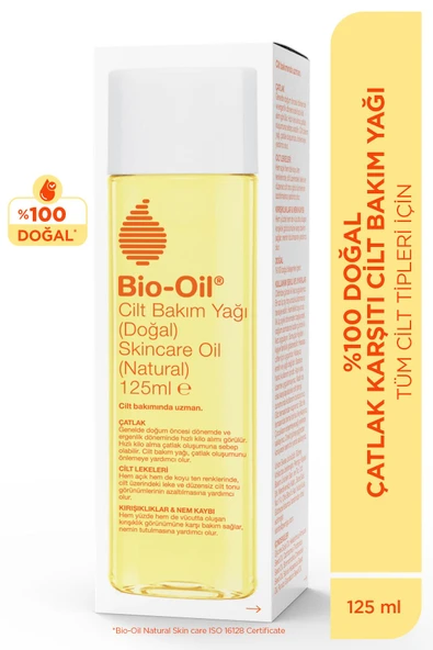 Bio-Oil %100 Natural Çatlak Karşıtı & Leke Karşıtı Nemlendirici Doğal Cilt Bakım Yağı 125 ml - 2