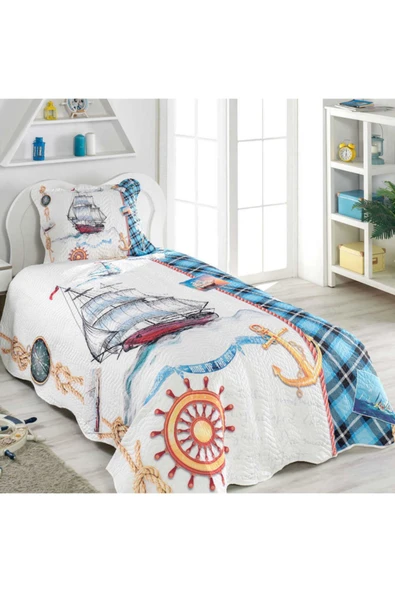 Örtüm Tek Kişilik Uyku Seti Sailor Pkt059 - Resim 3