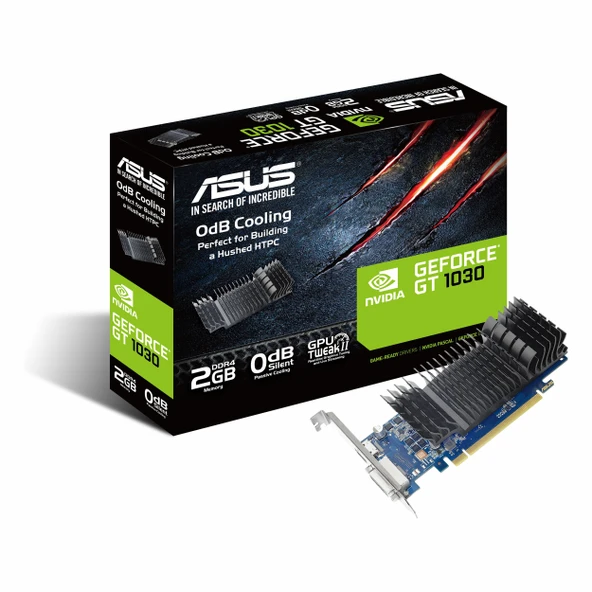 Asus GeForce GT 1030 2GB GDDR4 64Bit DVI/HDMI Ekran Kartı