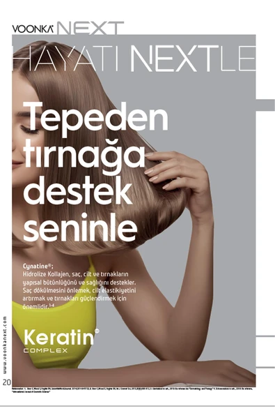 Voonka Next Keratin Complex 60 Tablet 2 Adet - Resim 3