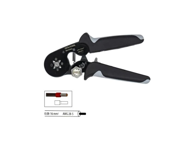 Ceta Kablo Yüksüğü Sıkma Pensesi (Kare Form) - (0.08 - 16 mm2) - E69-ESSQ/2 ürün görseli