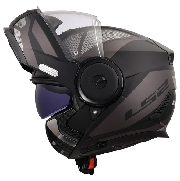  LS2 Scope Axıs Mat Siyah-Tıtanium Kask M Beden - 4